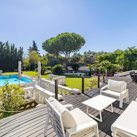 A C 8br 15p With Pool & Tennis - Antibes