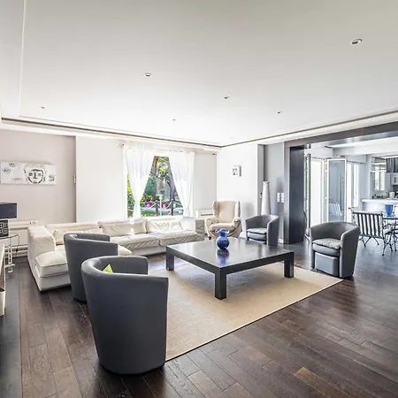 A C 8br 15p With Pool & Tennis - Antibes וילה ז'ואן-לה-פינס