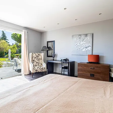 A C 8br 15p With Pool & Tennis - Antibes ז'ואן-לה-פינס